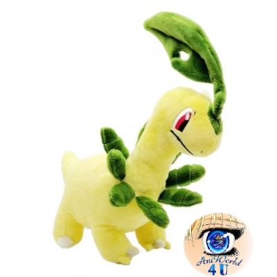 Officiële Pokemon knuffel Bayleef +/- 26cm San-ei
